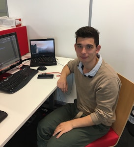 Our Summer intern, Greg