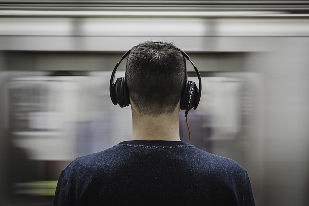 A person using a screen reader