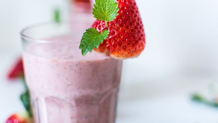 Tasty milkshake
